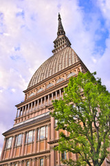 Mole Antonelliana, Torino, Italy, historical famous landmark building