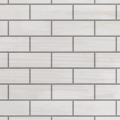 Fototapeta premium Brick wall white texture