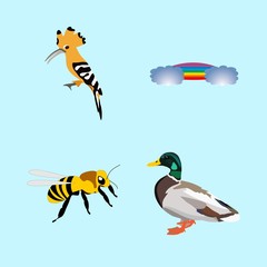 icons about Animal with mead, flat, image, wildlife and spotted