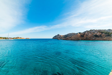 Obraz premium Blue sea in Spalmatore beach in La Maddalena