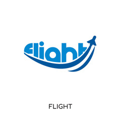 flight logo png isolated on white background , colorful vector icon, brand sign & symbol for your business