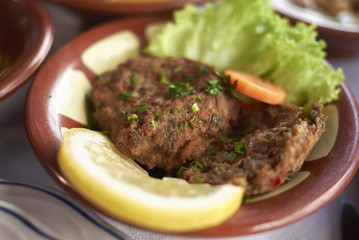 Aubergine or Eggplant balls