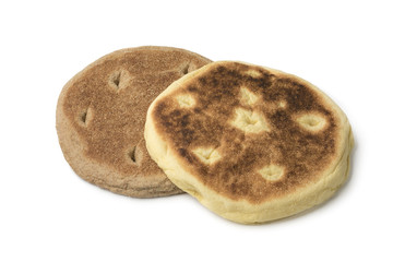 Traditional Moroccan batbot bread