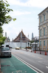 タイ　バンコク王宮キングパレスの城壁