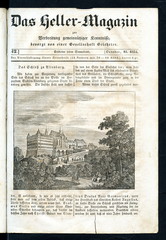 Castle of Altenburg, Thuringia, Germany (from Das Heller-Magazin, October 18, 1834)