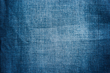 Blue jeans fabric texture for background and pattern