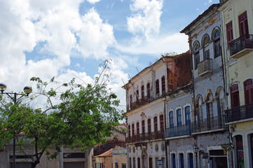 Fototapeta na wymiar Façade de São Luis de Maranhao