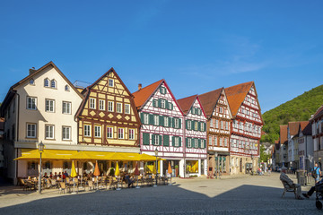 Fototapeta na wymiar Bad Urach, Marktplatz