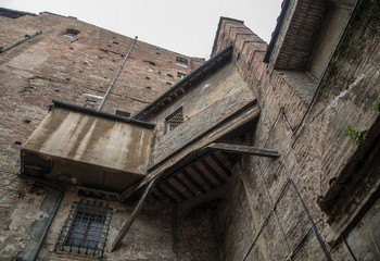 Fototapeta na wymiar Streets of Siena, Tuscany