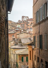 Streets of Siena, Tuscany