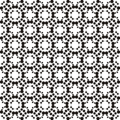 Black and white seamless pattern with polka dots, spots, points and circles. For printing on fabric, paper, textiles, scrapbooking