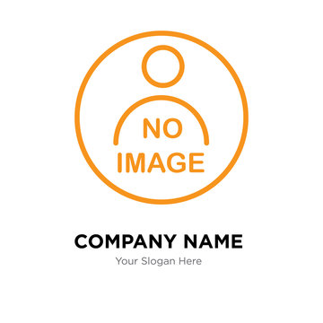 photo not available company logo design template, colorful vector icon for your business, brand sign and symbol