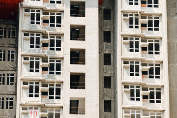 Fototapeta na wymiar Housing construction in Hong Kong