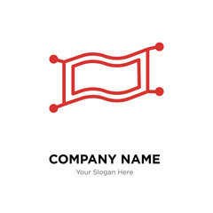 Magic Carpet company logo design template, colorful vector icon for your business, brand sign and symbol