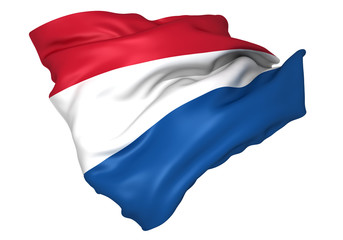 Fototapeta na wymiar オランダ国旗