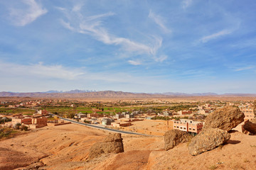 Road in the Atlas Mountains, Morocco