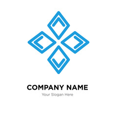 Safety company logo design template, colorful vector icon for your business, brand sign and symbol