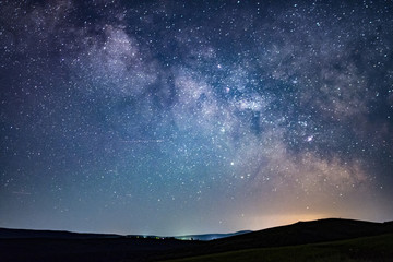 Beautiful night sky milky way photographs