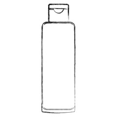bottle plastic of beautiful product vector illustration design