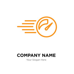 pace company logo design template, colorful vector icon for your business, brand sign and symbol