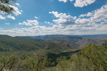 Gila wilderness and cliff dwelling