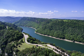 River Ter, Girona, Catalonia, Spain,