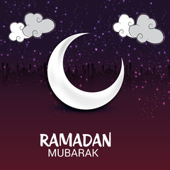 Obraz na płótnie Canvas Ramadan Mubarak.