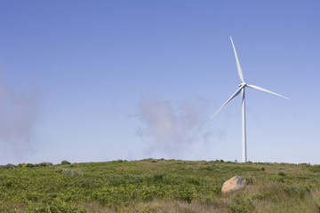 Windmill. Paul da Serra. Madeira.	