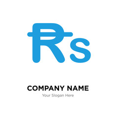 Sri Lanka currency company logo design template, colorful vector icon for your business, brand sign and symbol