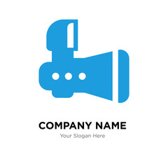 Video cameras company logo design template, colorful vector icon for your business, brand sign and symbol