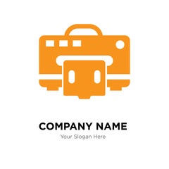 Printers company logo design template, colorful vector icon for your business, brand sign and symbol