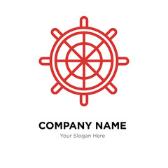 Helm company logo design template, colorful vector icon for your business, brand sign and symbol