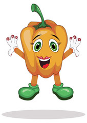 Orange Paprika, Bell Pepper