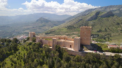 Castillo de Santa Catalina Jaén - obrazy, fototapety, plakaty