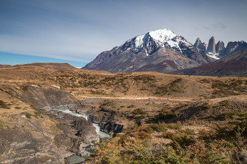 Torres del Paine mountain range