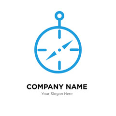 Compass company logo design template, colorful vector icon for your business, brand sign and symbol