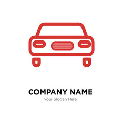 Car company logo design template, colorful vector icon for your business, brand sign and symbol