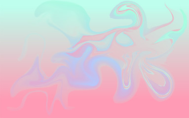 Abstract creative concept multicolored background. Fluid shapes composition