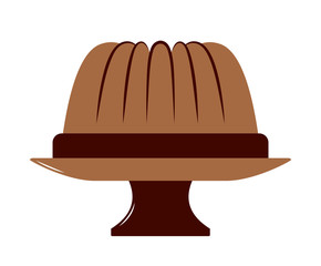 bundt cake and cake stand