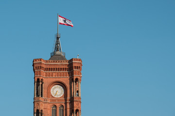 rotes Rathaus, Alexanderplatz,  Berlin 
