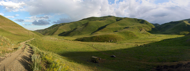 bald mountains of Vayots Dzor province in Armenia