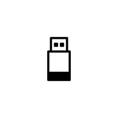usb flash drive icon. sign design