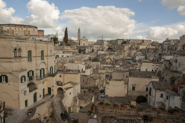 Fototapeta premium Matera Sassi Basilicata Italy