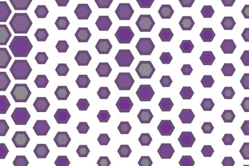 Shape of hexagon, abstract background pattern. Art, surface, color & wallpaper.