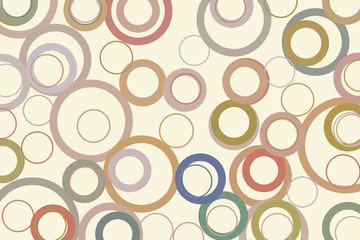 Modern geometrical circles, bubbles, sphere or ellipses background pattern abstract. Messy, wallpaper, illustration & canvas.