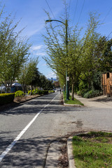 East Vancouver, bike ride, BC, Canada.