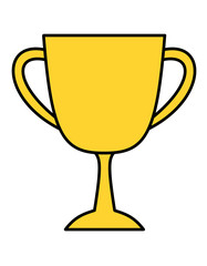 優勝カップ(金色)