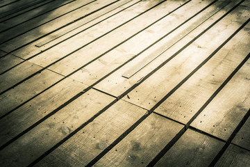 Old, wooden planks and nails background