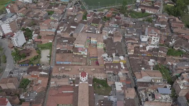Town of El Penon in Colombia