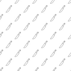 Knife pattern vector seamless